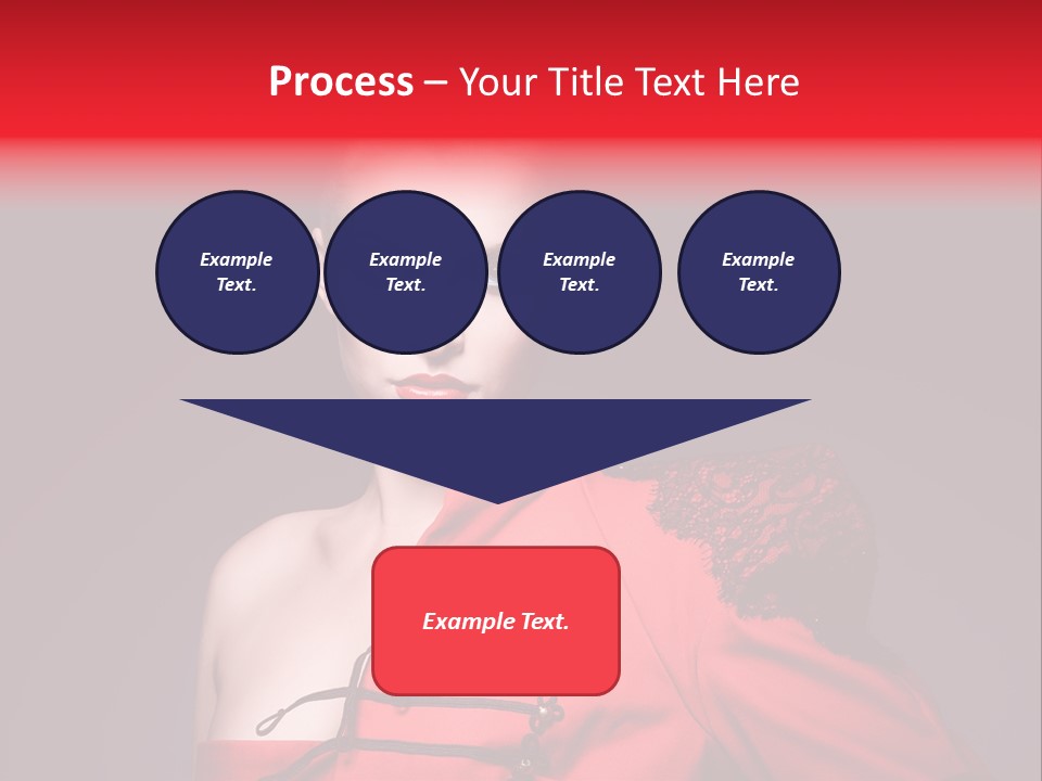 Glamour Black Eyes PowerPoint Template