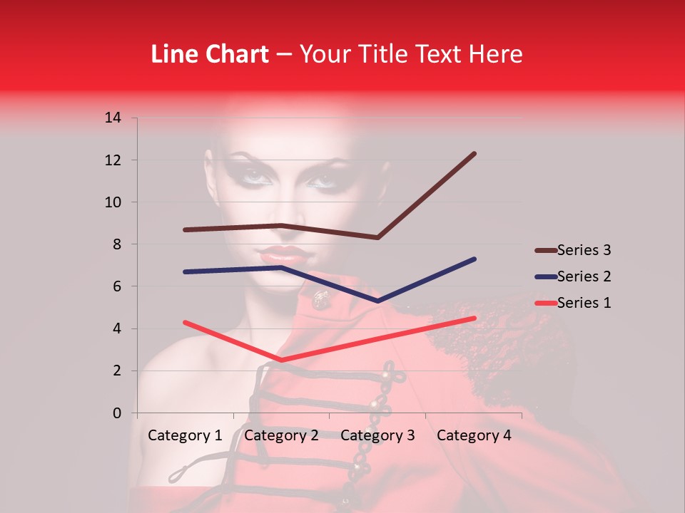 Glamour Black Eyes PowerPoint Template