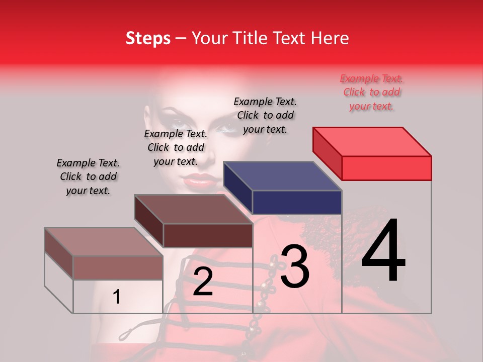 Glamour Black Eyes PowerPoint Template