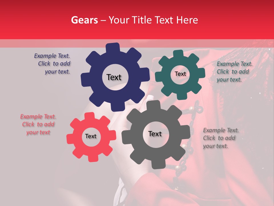 Sexual Topless Dancer PowerPoint Template