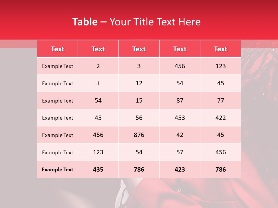 Sexual Topless Dancer PowerPoint Template