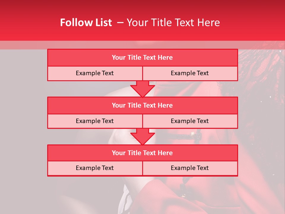 Sexual Topless Dancer PowerPoint Template