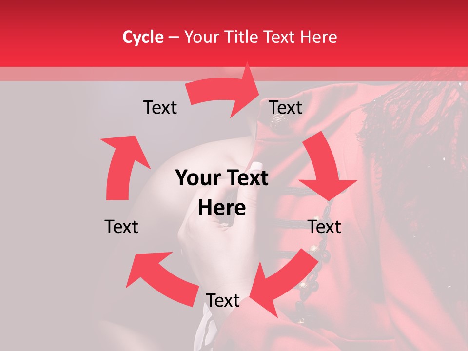 Sexual Topless Dancer PowerPoint Template