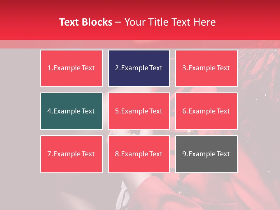 Sexual Topless Dancer PowerPoint Template