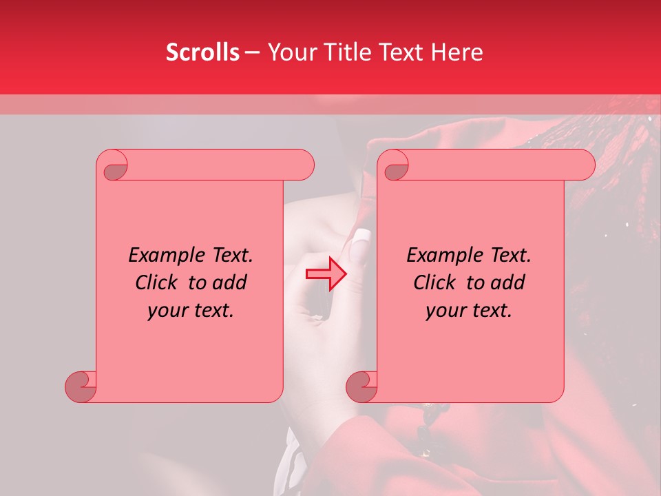 Sexual Topless Dancer PowerPoint Template
