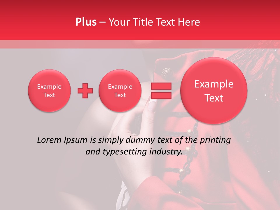 Sexual Topless Dancer PowerPoint Template