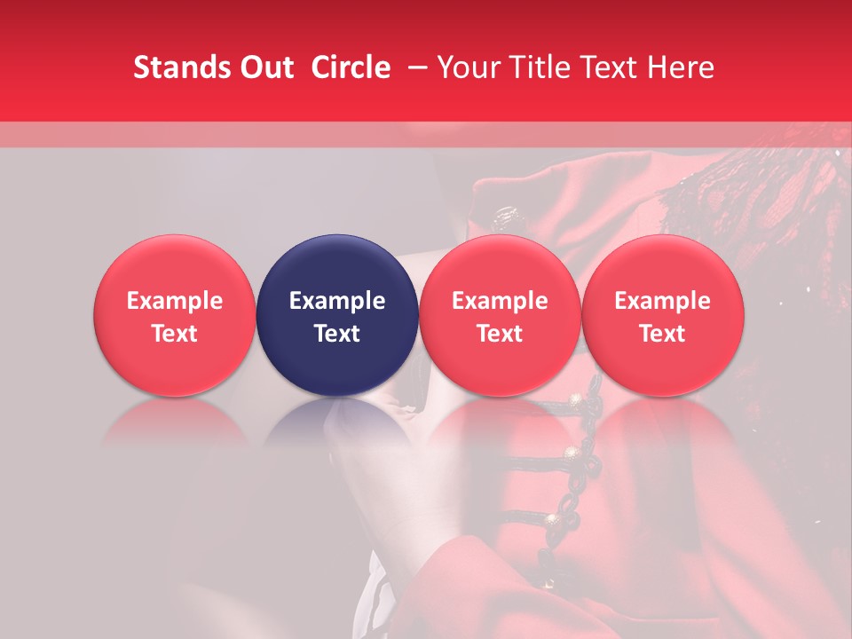 Sexual Topless Dancer PowerPoint Template