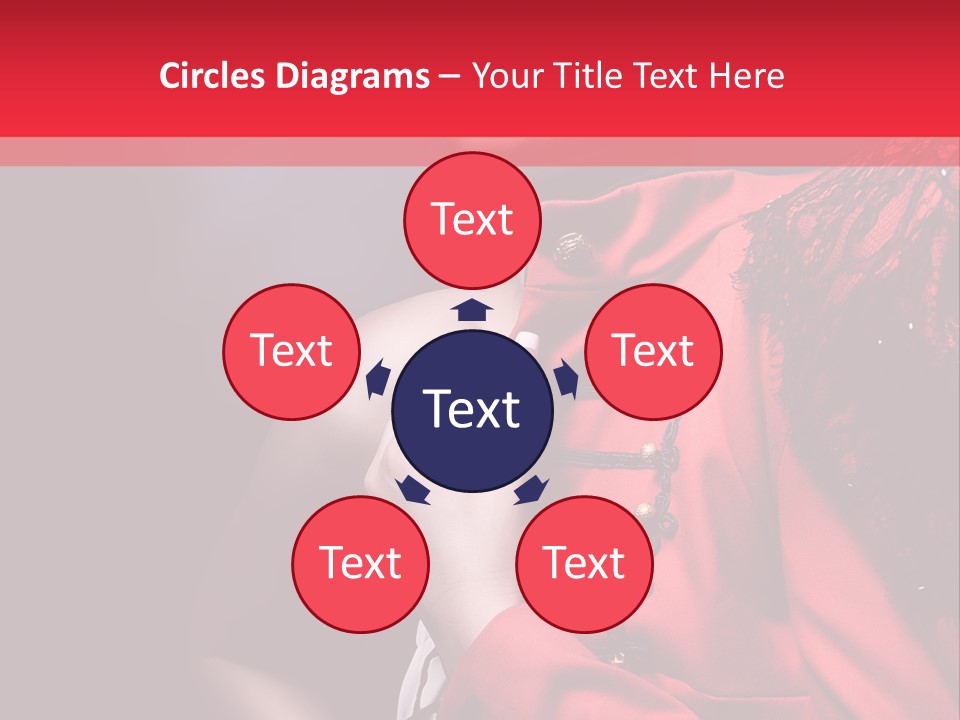 Sexual Topless Dancer PowerPoint Template