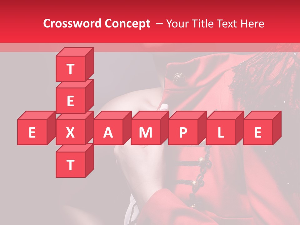 Sexual Topless Dancer PowerPoint Template