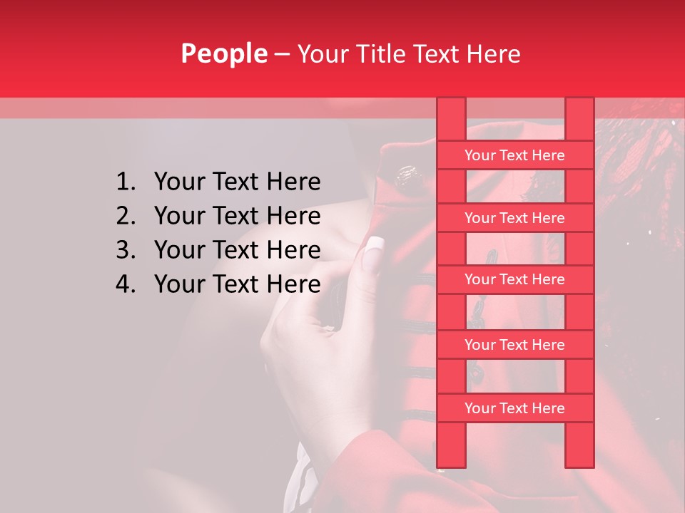 Sexual Topless Dancer PowerPoint Template