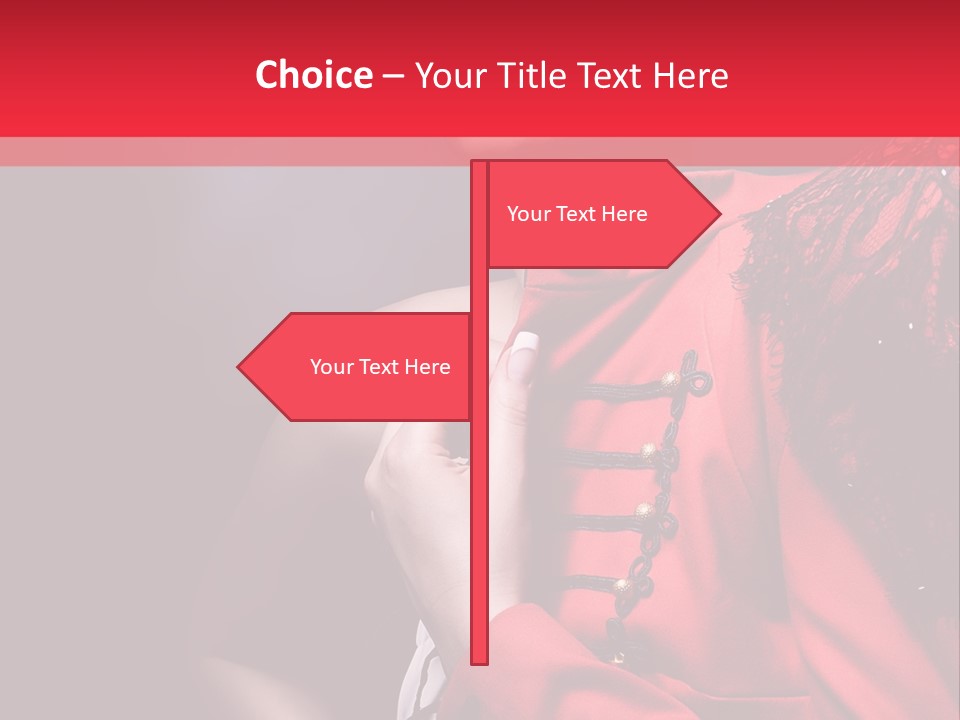 Sexual Topless Dancer PowerPoint Template