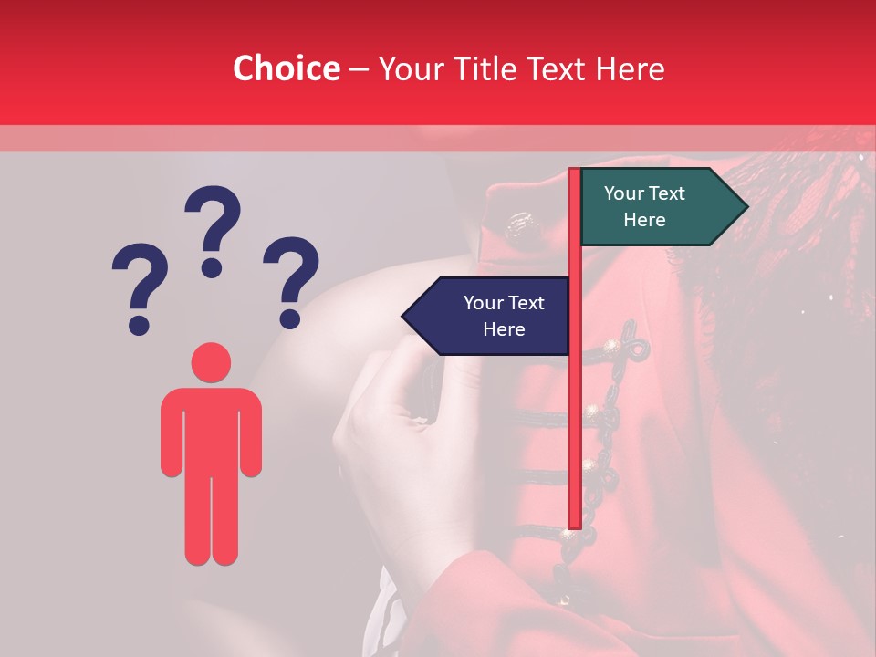 Sexual Topless Dancer PowerPoint Template