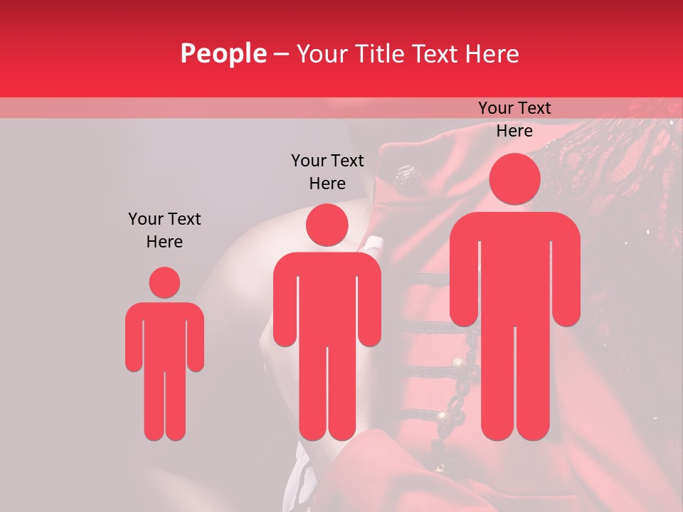 Sexual Topless Dancer PowerPoint Template