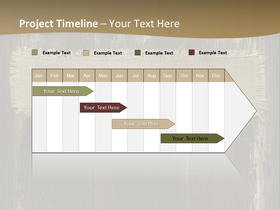 Fabric Blank Beige PowerPoint Template