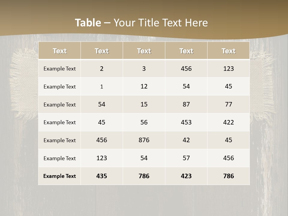 Fabric Blank Beige PowerPoint Template