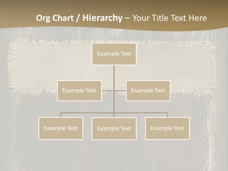 Fabric Blank Beige PowerPoint Template