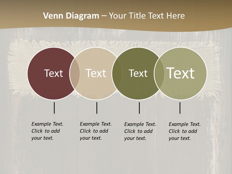 Fabric Blank Beige PowerPoint Template