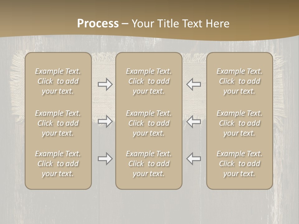 Fabric Blank Beige PowerPoint Template
