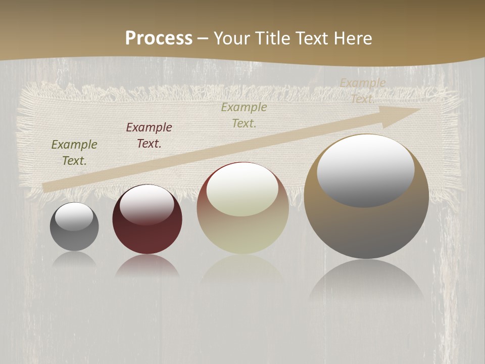 Fabric Blank Beige PowerPoint Template