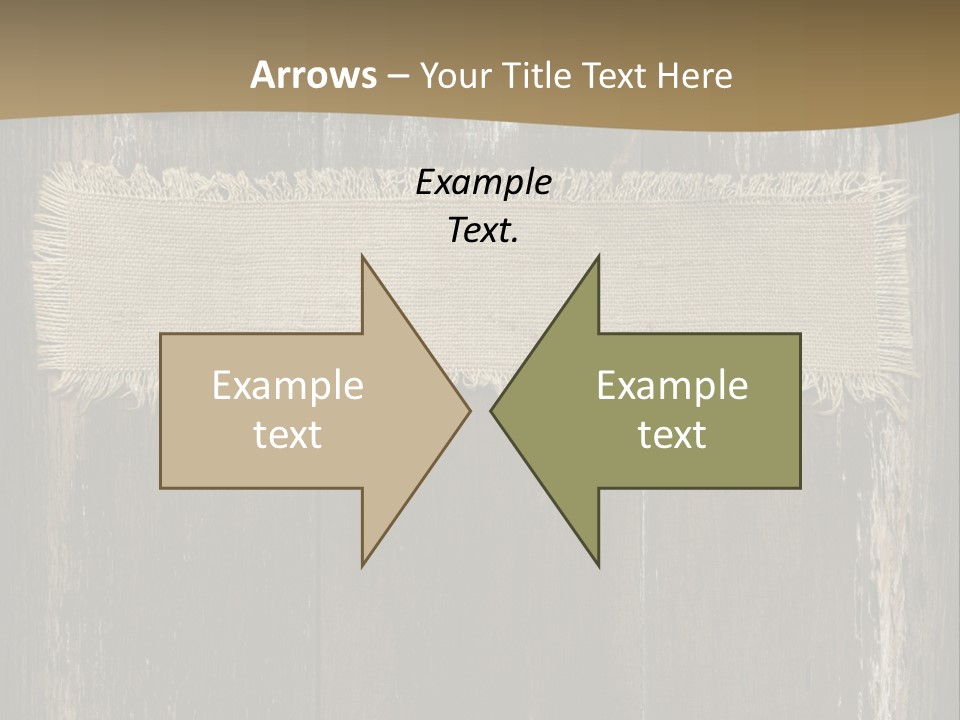 Fabric Blank Beige PowerPoint Template