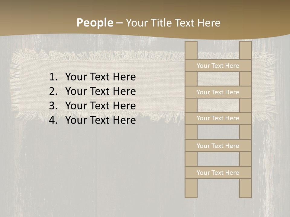 Fabric Blank Beige PowerPoint Template