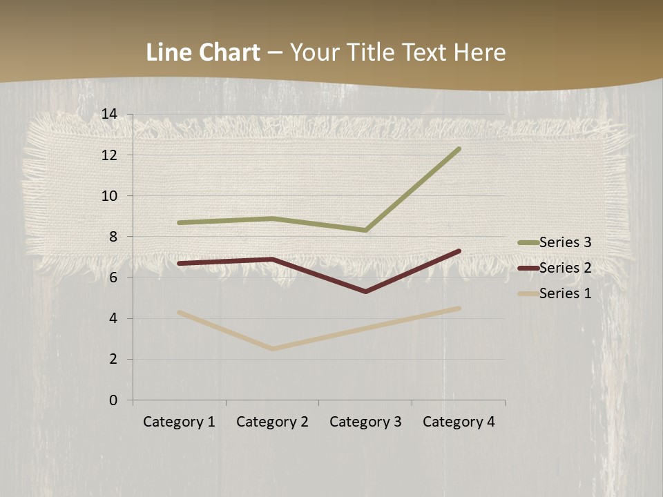 Fabric Blank Beige PowerPoint Template