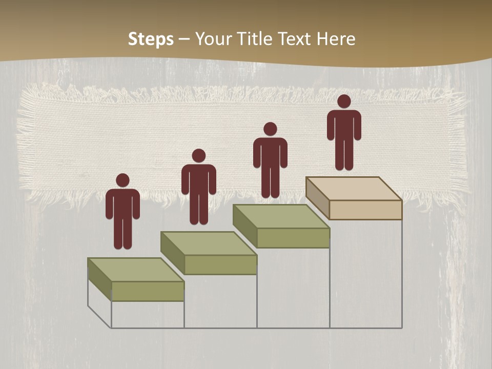 Fabric Blank Beige PowerPoint Template