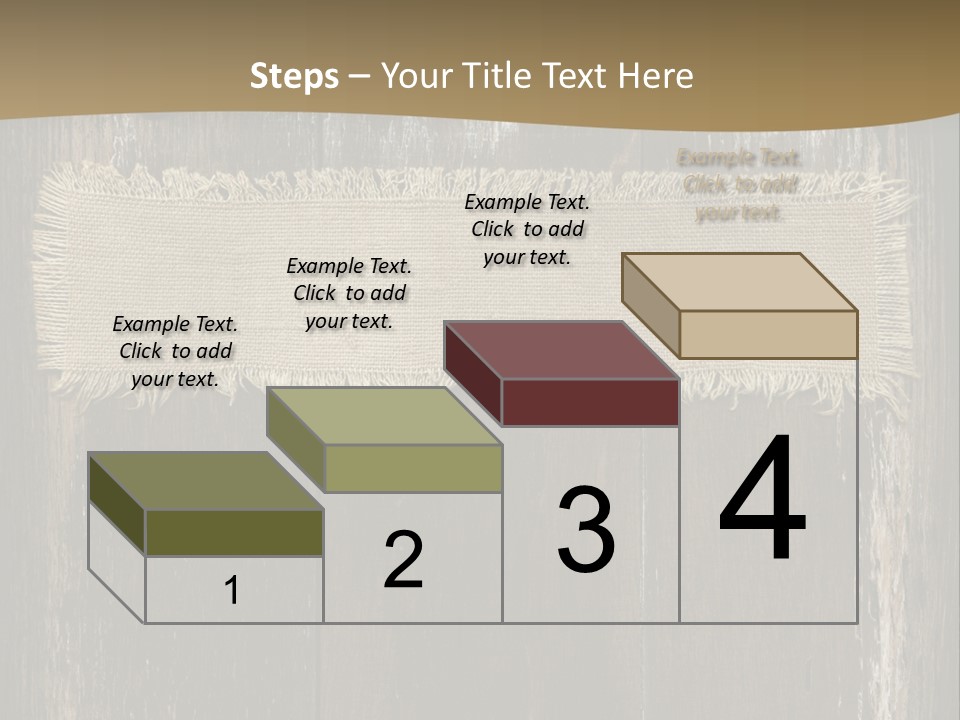 Fabric Blank Beige PowerPoint Template