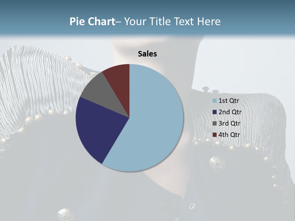 Accessory Femininity Model PowerPoint Template