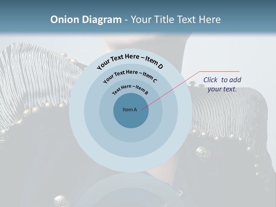 Accessory Femininity Model PowerPoint Template