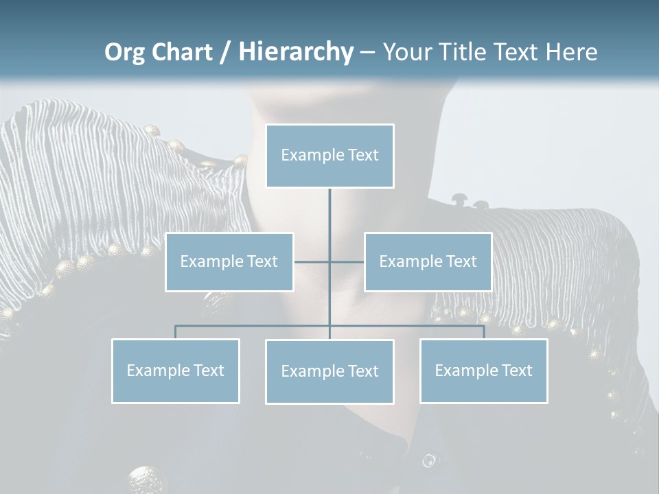 Accessory Femininity Model PowerPoint Template