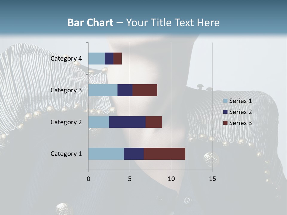 Accessory Femininity Model PowerPoint Template