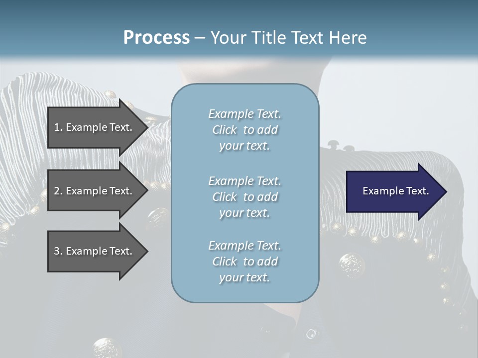 Accessory Femininity Model PowerPoint Template