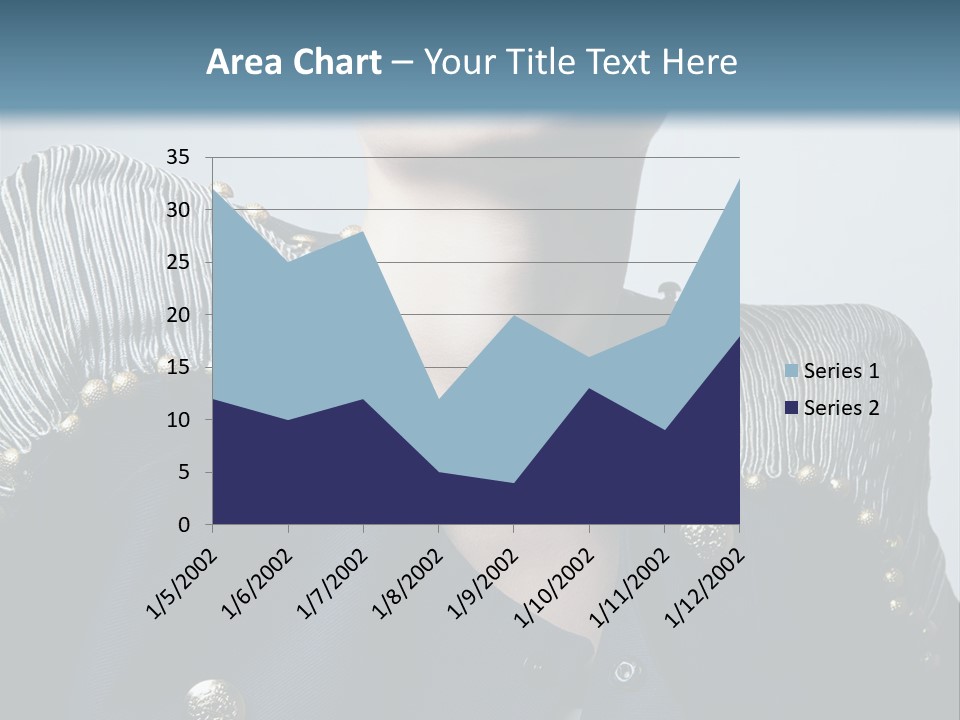 Accessory Femininity Model PowerPoint Template