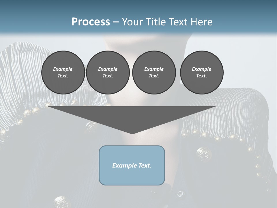Accessory Femininity Model PowerPoint Template