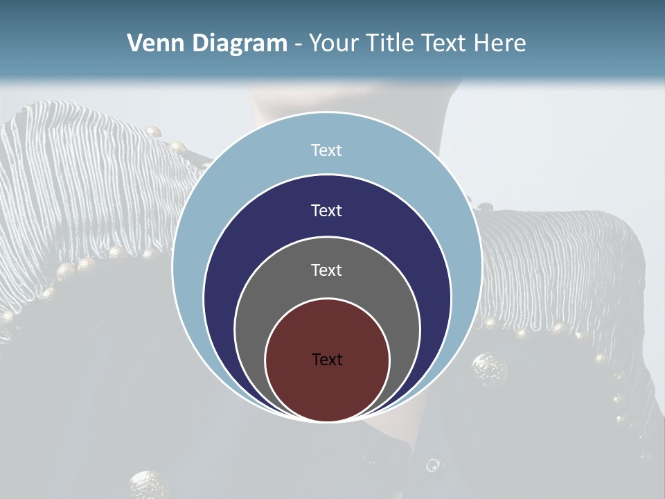 Accessory Femininity Model PowerPoint Template