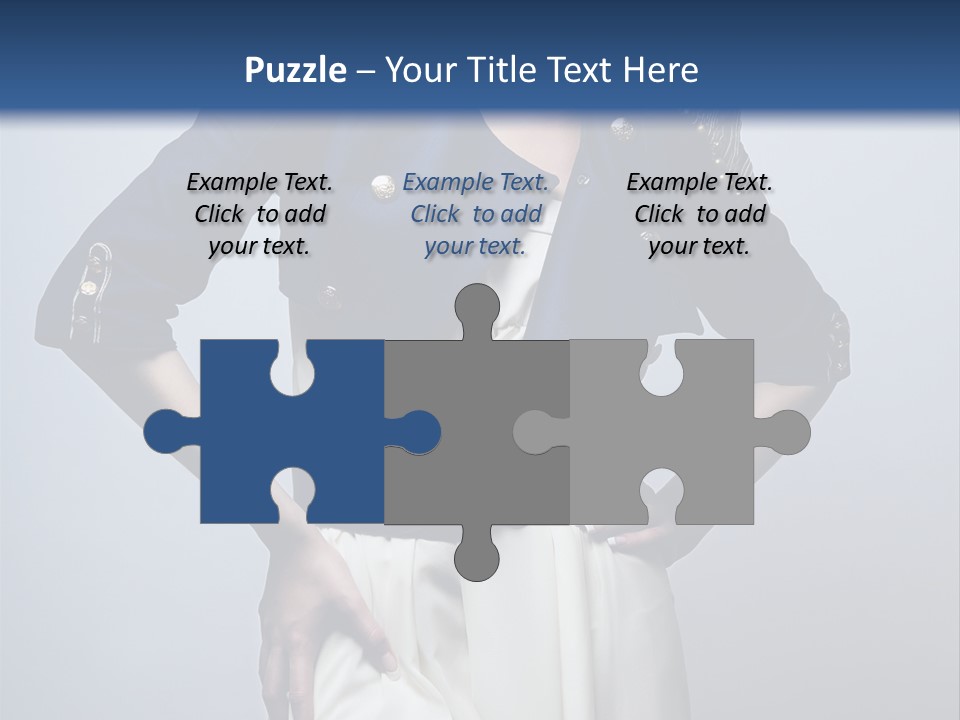 Femininity Black Woman PowerPoint Template