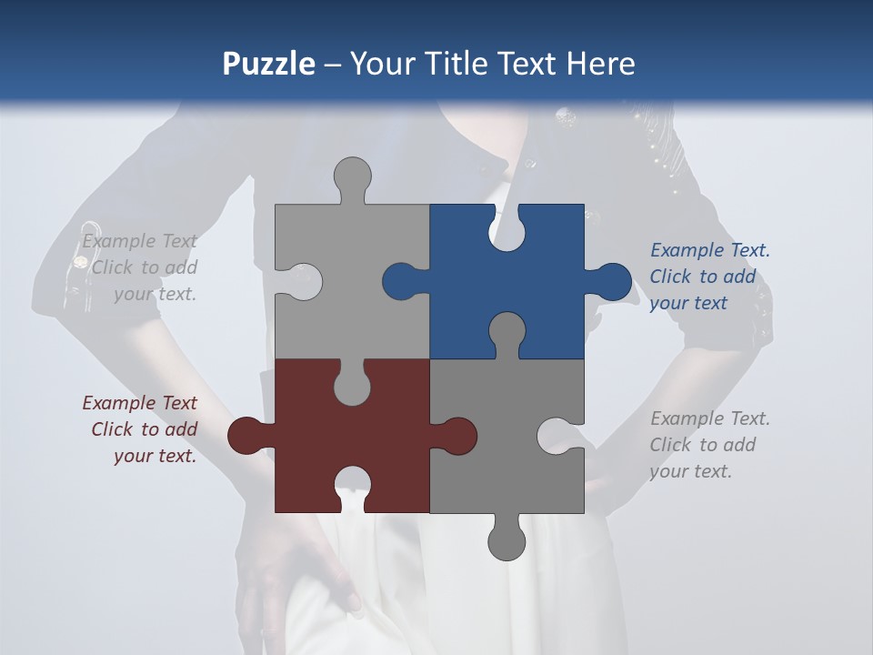 Femininity Black Woman PowerPoint Template