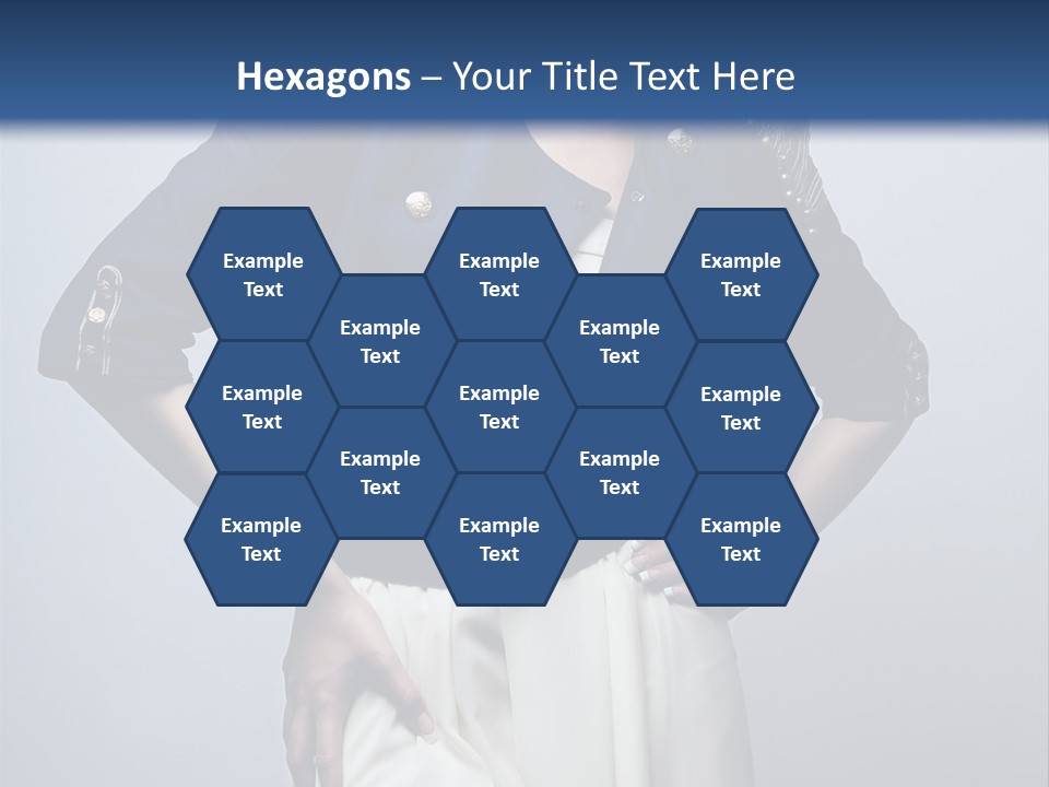 Femininity Black Woman PowerPoint Template