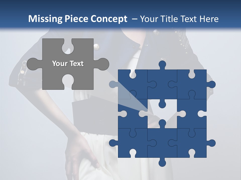 Femininity Black Woman PowerPoint Template