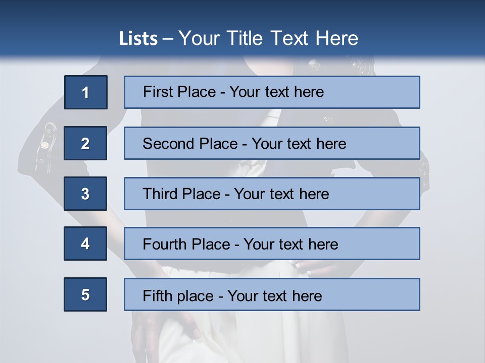 Femininity Black Woman PowerPoint Template