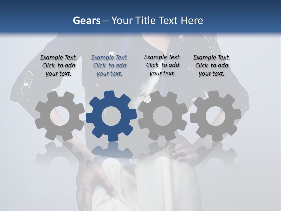 Femininity Black Woman PowerPoint Template