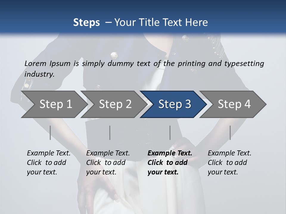 Femininity Black Woman PowerPoint Template