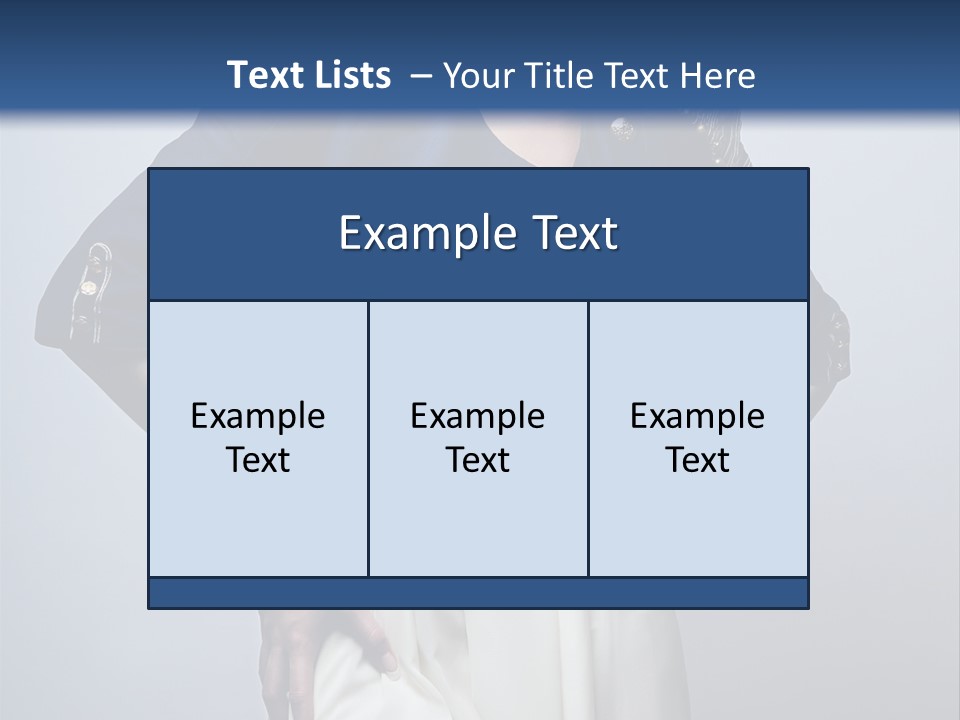 Femininity Black Woman PowerPoint Template