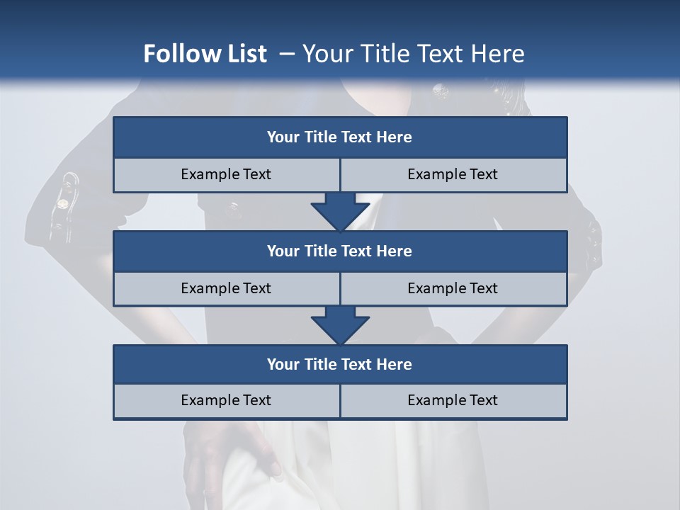 Femininity Black Woman PowerPoint Template