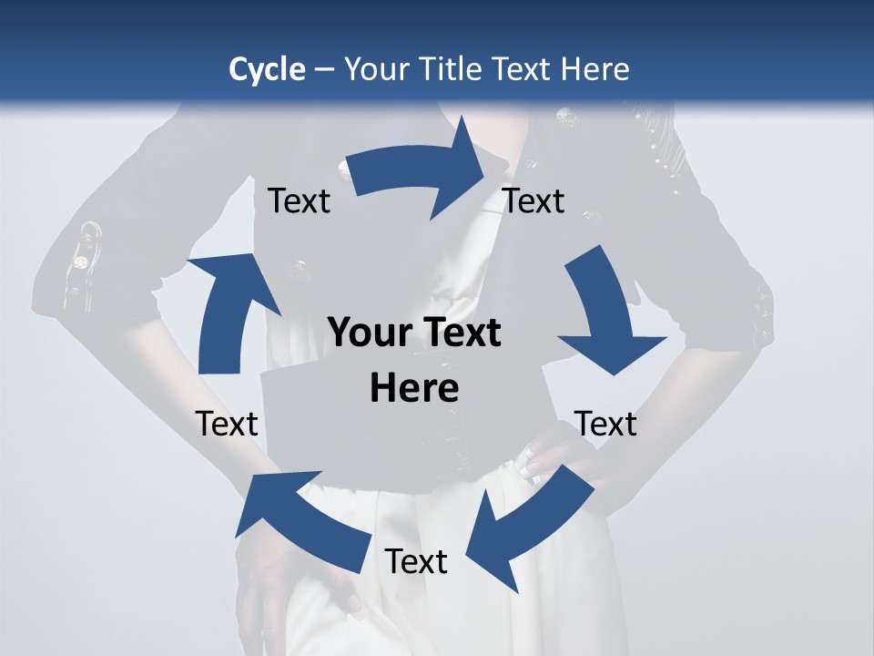 Femininity Black Woman PowerPoint Template