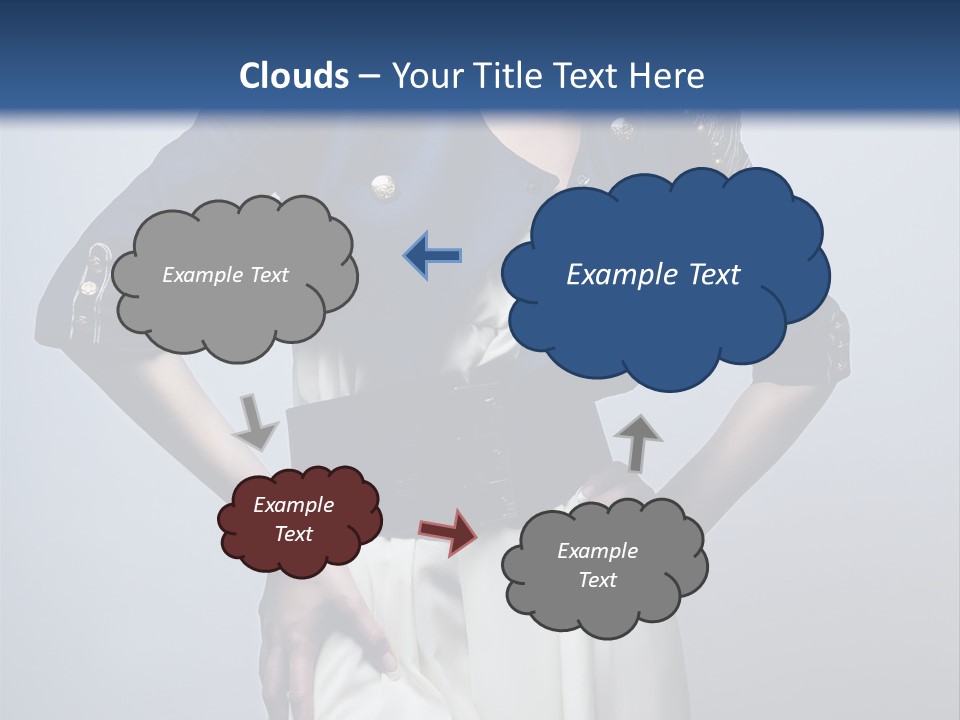 Femininity Black Woman PowerPoint Template