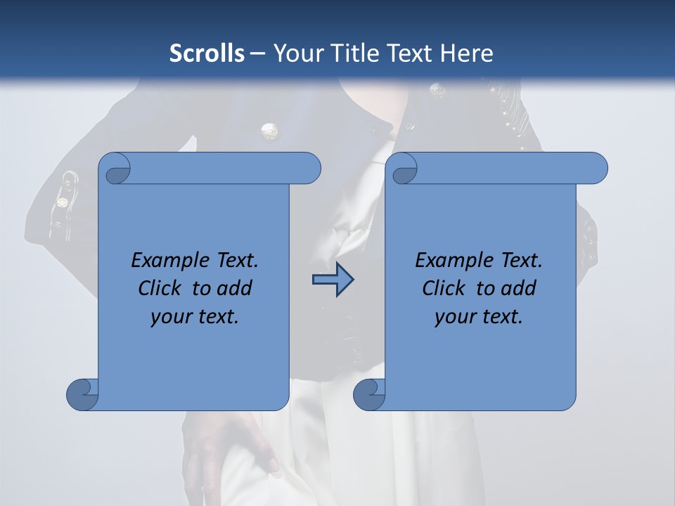 Femininity Black Woman PowerPoint Template