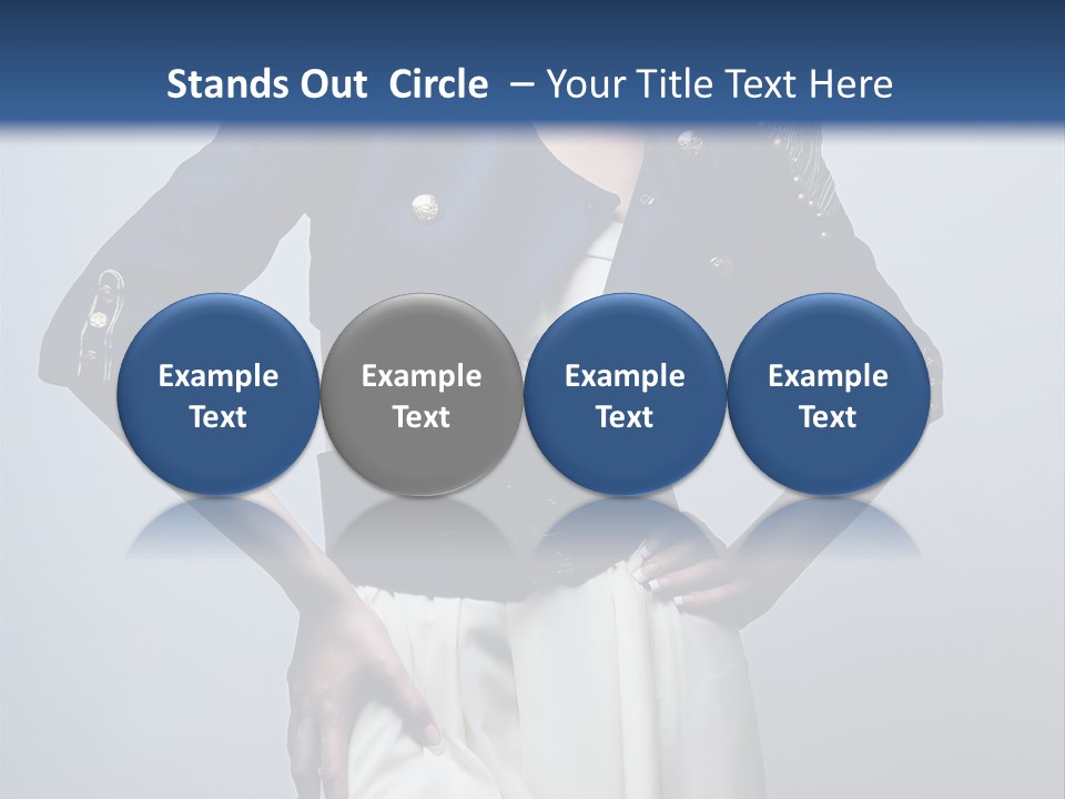 Femininity Black Woman PowerPoint Template