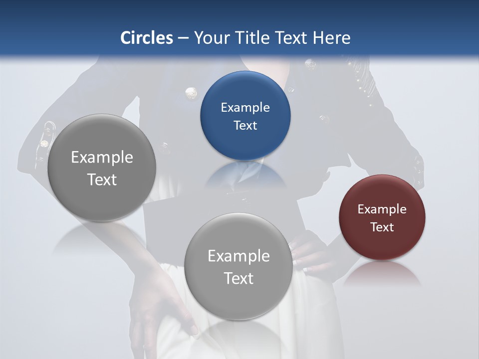 Femininity Black Woman PowerPoint Template